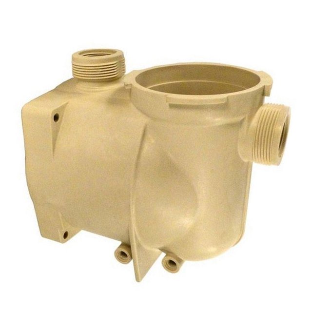 Pentair 350089 SuperFlo Pool Spa Pump Housing Volute Replacement Part, Almond