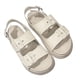 thumbnail image 2 of Sandalias de suela gruesa para mujer, sandalias de verano para mujer, sandalias ajustables con doble hebilla y suela gruesa, diseño de última generación, 2 of 9