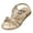 Gold, variant on Zshosam Toddler Sandals Girl Girl's Bow Slip On Sandals Square Open Toe Flat Sandals for Outdoors Size 12,(Pink Little Kids 12)