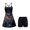Lightning Patriotic Eagle Print, variant on KEIAHUAN 250th USA Anniversary Womens Tennis Dress with Pocket Elastic Eagle Spaghetti Strap Golf Dresses with Shorts Moisture Wicking Golf Outfits Set Backless Athletic Dresses X-Small
