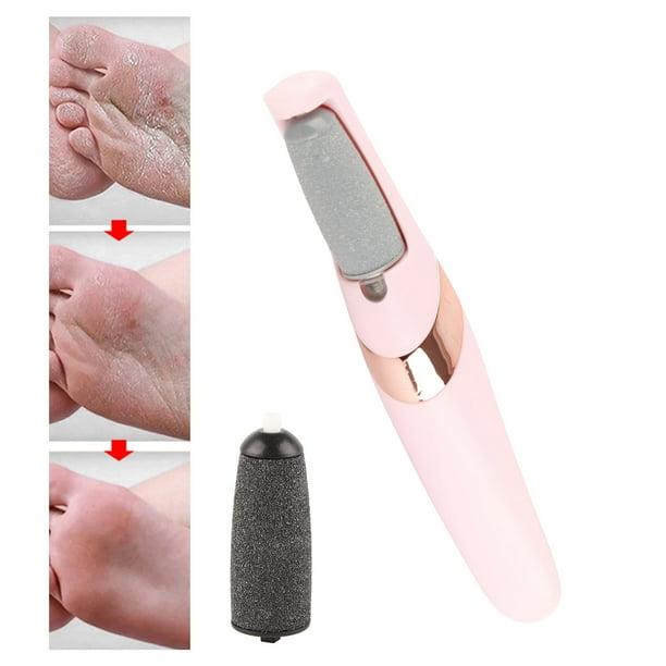 Removedor Eléctrico De Callos Para Pies, Herramienta De Pedicura Con Lima Para Pies, Diseño De Ergonómico, Herramienta Para El Cuidado De Los Pies Con Luz Incorporada Para