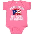 thumbnail image 3 of Inktastic Puerto Rican Awesome Boys or Girls Baby Bodysuit, 3 of 5