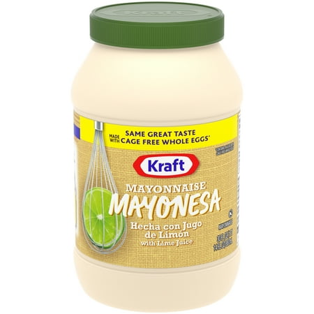 (2 Pack) Kraft Real Mayonnaise with Lime Juice, 30 fl oz