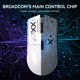 thumbnail image 4 of ATTACK SHARK X11 Mouse Inalámbrico para Juegos con Base de Carga RGB, Tri-modo 2.4G/USB-C con Cable/bluetooth, 22000 DPI, Sensor PAW3311, 5 Botones Programables, Cinta de Agarre Incluida, Blanco, 4 of 8