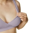 thumbnail image 2 of BRAVADO! DESIGNS Sustainable Restore Seamless Nursing Bra | Grey Orchid | S, 2 of 6