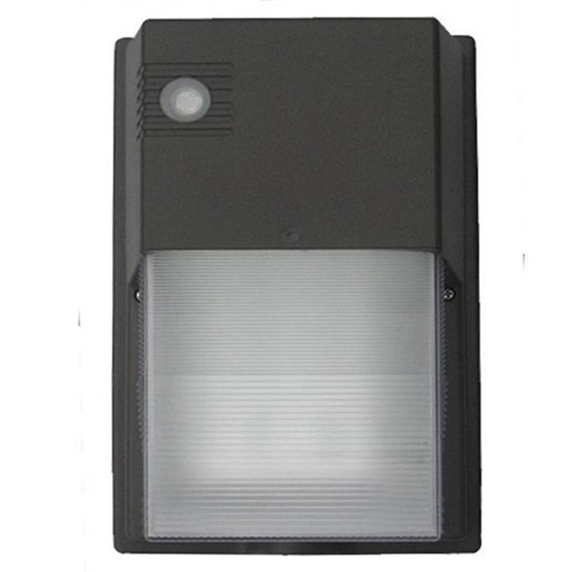 Morris 71418 LED Mini Wall Packs 20 Watts with Photocell Light, White & 120 - 277 V