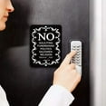 thumbnail image 5 of ANLEY No Soliciting Sign for Home and Business 6" x 4.5", Do Not Ring The Bell - Modern Design for Indoor and Outdoor Use, 5 of 7