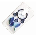 thumbnail image 4 of For LG Journey LTE L322DL / K30 2019 LM-X320 TPU 1-piece Flexible Skin Cover Phone Case + Tempered Glass - TPU Blue Dream Catcher, 4 of 5