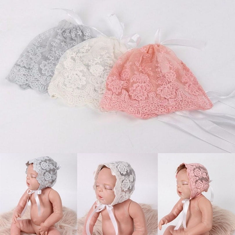 baby lace hat