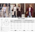thumbnail image 4 of PRETTYGARDEN Women's Long Cardigans Hooded Chunky Sweaters Cozy Knit Jacket, Button up, Loose Fit, Pockets, Fall Coats, Trendy Casual, Going Out, Holiday Outfits, Winter Clothing, 4 of 10