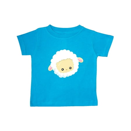

Inktastic Cute Sheep Little Sheep Sheep Head White Sheep Gift Baby Boy or Baby Girl T-Shirt