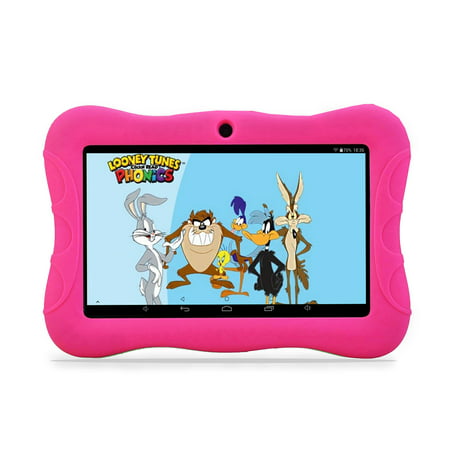 Contixo 7” Kids Tablet K3 | Android 6.0 Bluetooth WiFi Camera for Children Infant Toddlers Kids Parental Control w/Kid-Proof Protective Case (Best Parental Control Android 2019)