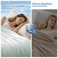 thumbnail image 2 of Dark Green Ombre Cooling Blanket, Lightweight Breathable Summer Throw Blanket with Double Sided Cold Effect, Modern Gradient Abstract Art Picnic Beach Blankets Bed Sheet for Hot Sleepers 40"x60", 2 of 8