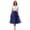 Navy, variant on Women's Soild Color Tutu Skirt, Sparkling Sequin 3 Layer Fluffy Tulle Midi Skirt, Party Skirt for Festival, Birthday, Rave and Cosplay Blackish Green L