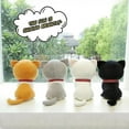 thumbnail image 5 of Muñeco de peluche de gato de dibujos animados Lindo gatito de peluche Juguete de tela Gato Juguete de peluche tierno (Blanco), 5 of 5