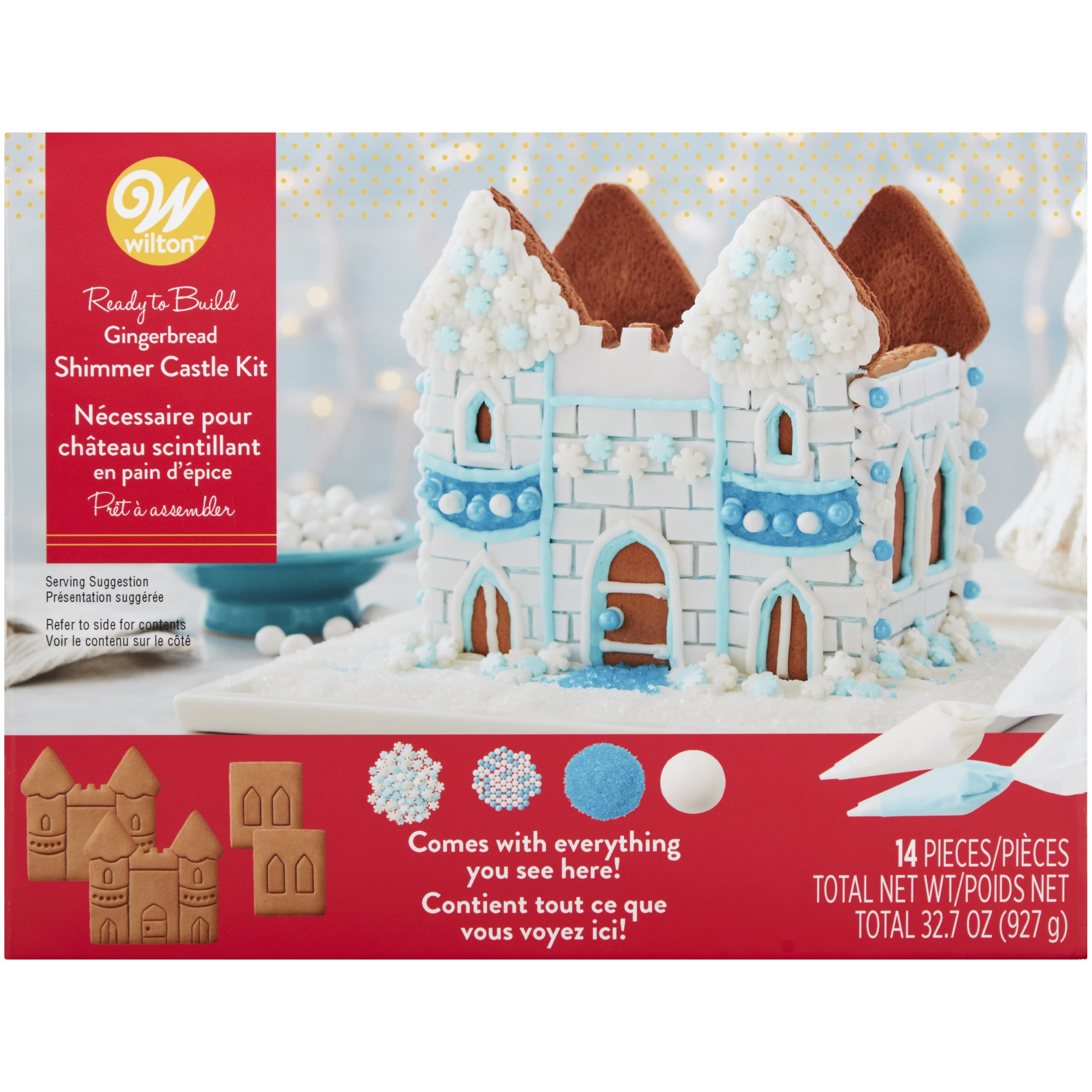 WILTON W00132 CASTLE GINGERBREAD KIT