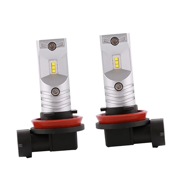 Faros antiniebla LED para coche, 60 W, 900 lm, 6000 K, DRL, paquete de 2 unidades H8