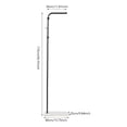 thumbnail image 2 of L-Shape Coat Rack, Freestanding Coat Rack, Black Coat Rack, 2 of 7