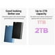 thumbnail image 4 of Unidades de estado sólido Disco duro móvil Lenovo F309 Lite, unidad de estado sólido externa portátil, unidad de almacenamiento duro de respaldo de 1TB/2TB con transmisión estable, 4 of 8