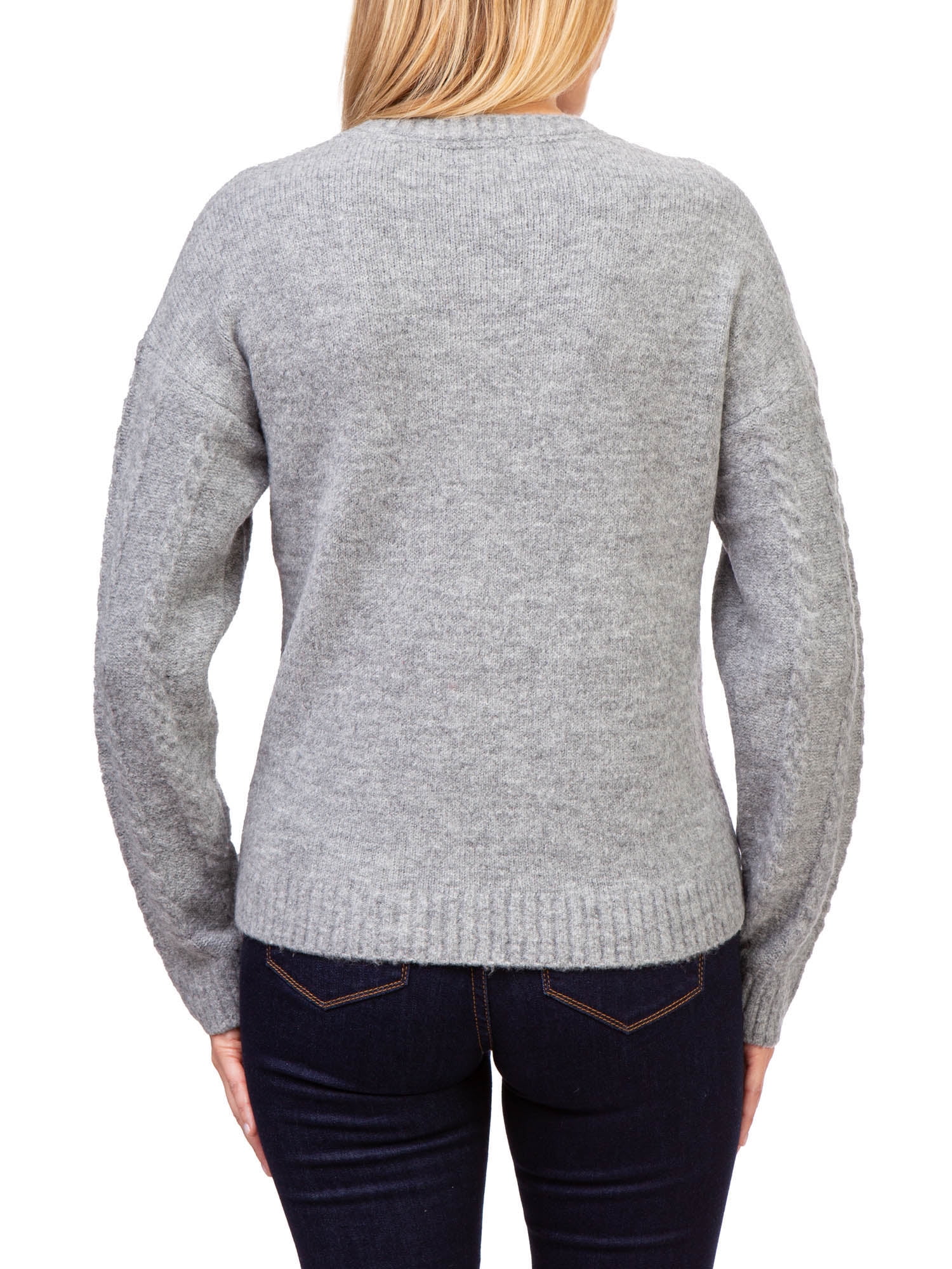 U.S. Polo Assn. V-Neck Cable Knit Sweater