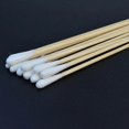 thumbnail image 3 of Cotton Swabs, 6 Inch Clean Sterile Stick With Wooden Handle For Wound Cleaning, Clean Makeup, Remove Residue (500pcs), 3 of 5