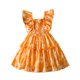 thumbnail image 1 of Odeerbi Niñas Verano Vestido Floral Con Volantes Manga Con Volantes Vestido de Princesa Sin Mangas Vacaciones En La Playa, 1 of 9