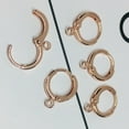 thumbnail image 4 of ZheElen Copper Earring Finding Clasp Pendant Dangling Earrings Components Hook Jewelry Handmade Accessory for Professional White Gold Rose Gold, 4 of 6