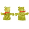 thumbnail image 3 of EeaseMX Marionetas de mano de animales de dibujos animados para niños, muñecos de animales, juguetes de guante para niños, juguetes interactivos entre padres e hijos (rana), 3 of 7