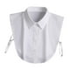 thumbnail image 2 of Cuello de blusa falso para mujer, parte de blusa desmontable, cuello de muñeca falso para niñas y mujeres, 2 of 8