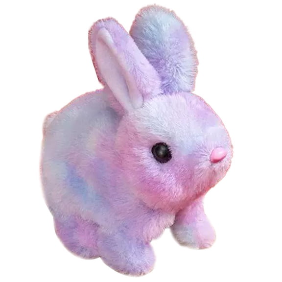 Interactive Plush Rabbit Toy with Walking & Sound for Children