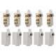 thumbnail image 1 of Kit de 10 Tuercas para Conectores de Cables Tipo T de Calibre 6 AWG, Terminal de Conexión de Cableado Rápido de 80 A, Conector Rápido de Empalme, 1 of 8