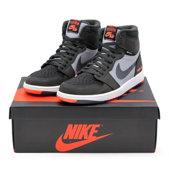 DB2889-002 N I-K-E A i r-Jor-dan 1 Element GORE-TEX Black Cement Infrared 23 (Men's)
