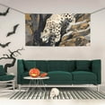 thumbnail image 2 of Picia Graceful Snow Leopard Pattern Party Banner, Festive Decoration, Holiday Banner, Celebration Decor, Event Banner, Reusable Party Banner-Medium, 2 of 8