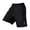 Black, variant on KHONTS Men's Cool Athletic Running Shorts Quick Dry Workout Shorts Lightweight Sports Gym Basketball Tennis Hiking Short Pants Grey XL