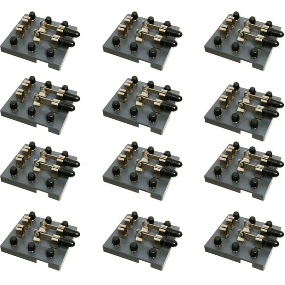 Knife Switch, Double Pole, Double Throw, Pack of 12