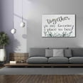 thumbnail image 4 of Epic Graffiti 'Together Is My Favorite Place' by Susie Boyer, Giclee Canvas Wall Art, 60"x40", 4 of 8