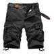 thumbnail image 1 of Pantalones Cortos Cargo De Algodón Con Bolsillos Para Hombre, 1 of 2