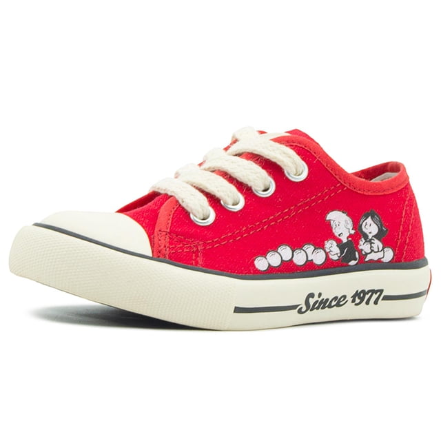 Tenis Bubble Gummers Edicion Especial Choclo Lona Harry Rojo 13
