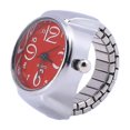 thumbnail image 2 of Reloj de anillo unisex CHAO de acero inoxidable de cuarzo rosa, 2 of 4