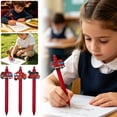 thumbnail image 4 of School Supplies Office Desk Accessories Office Suppliescute Fire Truck Retractable Gel Pen Fire Engine Ballpoint Pen Fun Writing Pen Novelty Stationery for School &, 4 of 4