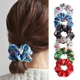thumbnail image 4 of Yoyauz 6PCS Christmas Hairbands Snowflakes Christmas Trees Elastic Bands Soft Hairbands Hair Accessories For Ladies Holidays Christmas Parties Supplies, 4 of 6