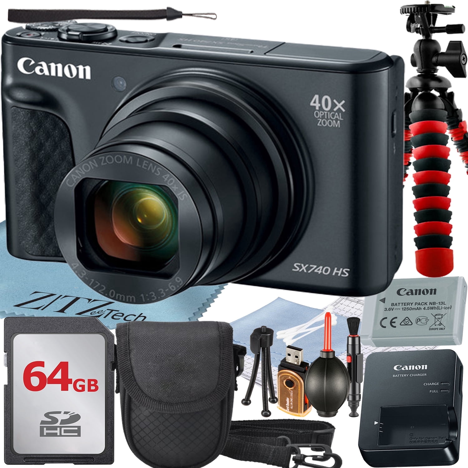 Canon PowerShot SX740 HS (International Version) Digital Camera