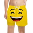 thumbnail image 1 of Boys Swim Trunks With Prints Beach Shorts Kids Summer Pool Party Play Clothes, 1 of 4