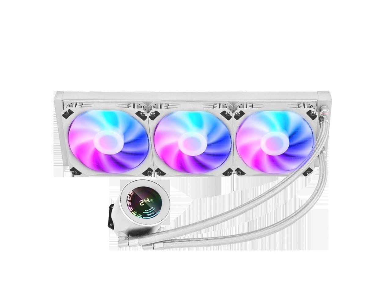 SAMA 360mm ARGB CPU Water Cooler PC Gaming Allinone Liquid Cooler