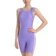 thumbnail image 2 of Bovxnpu Girls One Piece Swimsuit Girls Solid Sleeveless Tank Round Neck One-Piece Triangle Swimwear (Girl's or Girl's Plus), 2 of 8