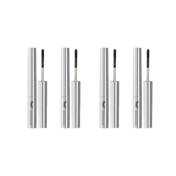 Mascara, Eyelash Curler, Long Lasting Curling Mascara with Small Steel Tube, Buildable Liquid Ink formula for Volume and Length without Clumping Or Flaking