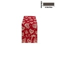 thumbnail image 5 of FYTPOV Flax Table Runner, Valentines Day Decorations, Hearts Printed Red Table Runner for Wedding Party, Christmas Runner for Table Home Decor, 13x47 inch, 5 of 5