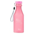 thumbnail image 1 of Matoen12 Portable Travel Water Bottle 500ml Plastic Transparent Matte Outdoor Sports Water Cup for Office, Gym, 1 of 8