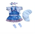thumbnail image 3 of Set de ropa Reborn Baby Dolls para niña de 43 a 56 cm con accesorios, 3 of 5