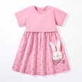 thumbnail image 2 of Girls Dresses Easter Bunny Dress Children Dress Summer Cartoon Printed Casual Cute Dresses Baby Princess Dress Size 12 M-18 M, 2 of 7